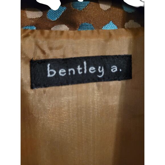 Bentley A | The Connector Coat – Satin Polka Dot Statement Trench - Medium - Picture 6 of 6